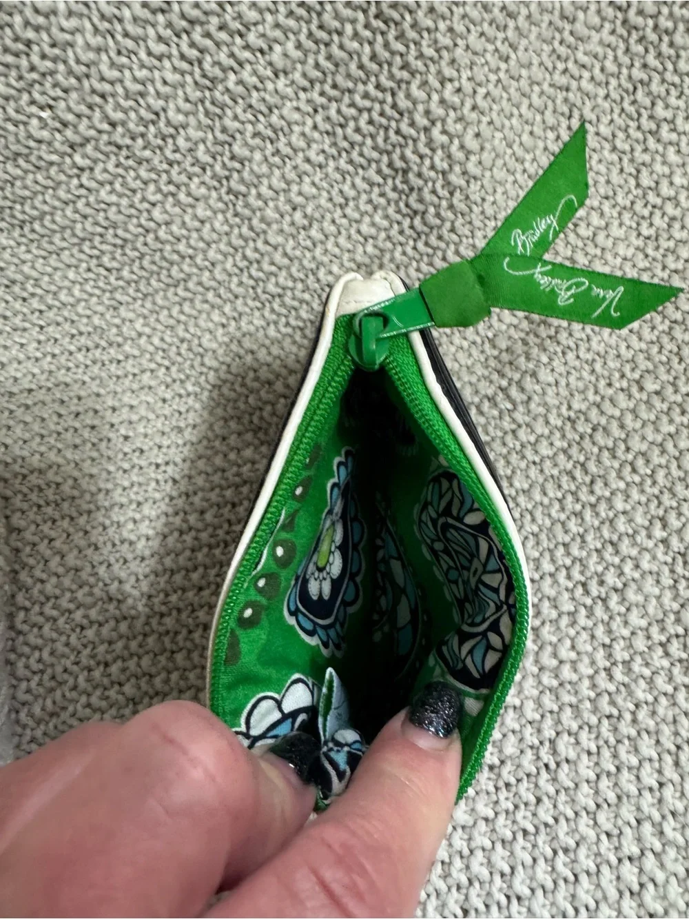 Vera Bradley compact quilted
